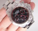 Copy Rolex Daytona Black Arabic Dial 116520 Watch 